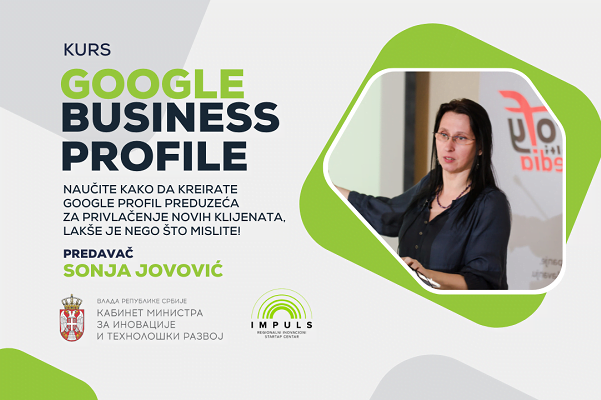 Vizual za kurs google business profile