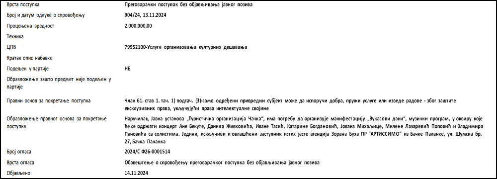 Toc-Potreba Toc potreba