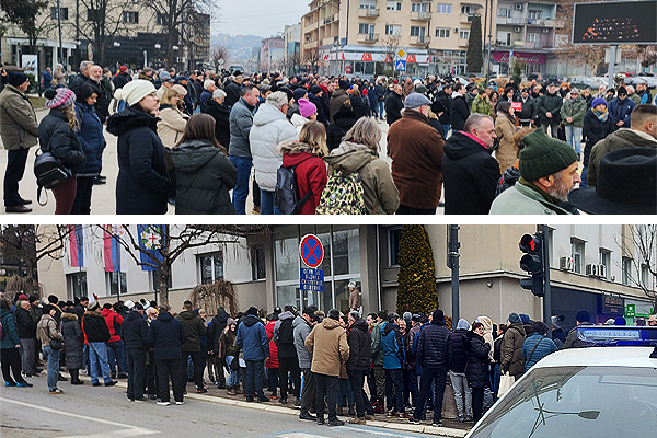 Deveti protest u milanovcu protiv korupcije srbjo stani uz studente foto gminfo 1
