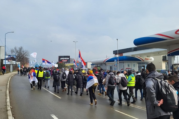 Krenuli Užički, Čačanski I Milanovački Studenti Put Kragujevca (Video/Foto) 3 1739443664 sretenjecacak