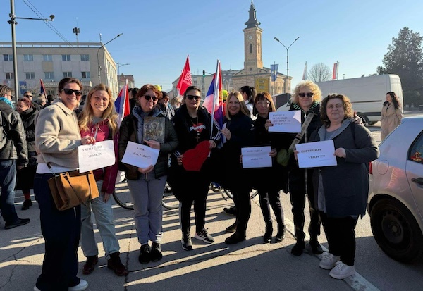 Blog Uživo: „Korakom Do Slobode“: Prosvetari Nastavljaju Štafetni Marš Do Čačka 2 Unknown 11