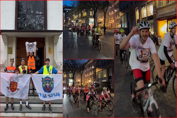 Među Herojima Nacije U Strazbur Biciklom Stigao I Čačanin Boško Bradić 2 1744781722 bosko bradic foto dragoslav bradic instagram screenshot