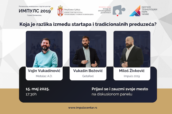 Impuls 2019 – Panel: Koja Je Razlika Između Startapa I Tradicionalnih Preduzeća? 4 Featured image impuls 2019 panel koja je razlika izmedju startapa i tradicionacnog preduzeca 1