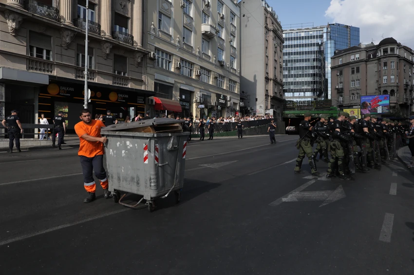 Blokada zeleni venac