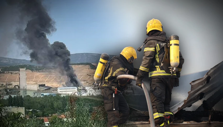 Sve vatrogasno spasilačke jedinice su angažovane na gašenju požara, kao i helikopterska jedinica.