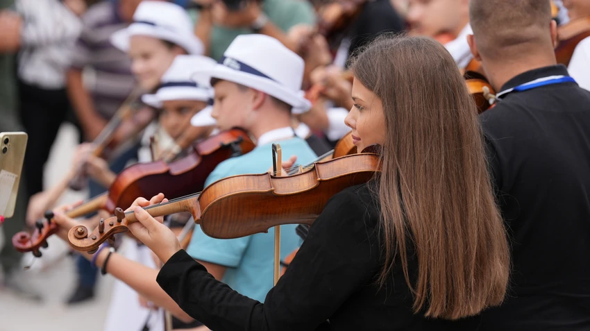 Sabor violinista u pranjanima